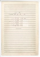 藏品(《天人師─釋迦傳》：〈上集〉管弦樂曲  總譜  手稿  完稿)的圖片