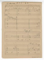 藏品(《再會吧！基隆》流行歌曲  鋼琴譜  手稿  草稿)的圖片