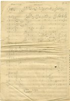 藏品(《0 1/2》 Chamber Concerto 總譜 手稿)的圖片