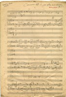 藏品(Concerto No. 1 for Pianoforte and Orchestra (未完成) 手稿)的圖片
