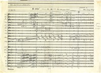 藏品(《小紙船》 The Little Paper Boat, 管弦樂伴奏版 第一次版本手稿)的圖片