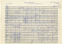 藏品(Analogue ← → Digital for 6 percussionists and Electronic divices, 手稿)的圖片