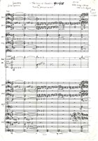 藏品(《砂之十字架》 The Cross of Sound—for Twenty Percussionists (編曲)  手稿)的圖片