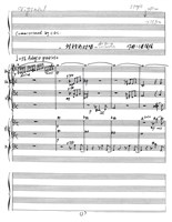 藏品(《對話與對唱》弦樂團版  手稿)的圖片