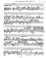 藏品(Solo Suite No.2 for Violin Solo, 手稿)的圖片