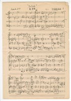 藏品(作品11，《敘事曲》總譜  手稿  完稿)的圖片