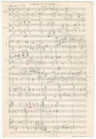 藏品(《為雙鋼琴的幻想曲（一章）》手稿  完稿（鉛筆、紅筆、黑筆）)的圖片