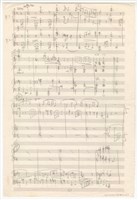 藏品(《為雙鋼琴的幻想曲（二章）》手稿  完稿（鉛筆）)的圖片