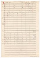 藏品(《客家頌》總譜  手稿  完稿 )的圖片