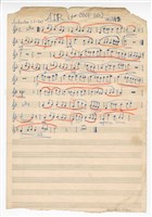 藏品(《Air》雙簧管譜  手稿  完稿 )的圖片