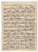 藏品(《第二號創意曲》手稿  完稿)的圖片