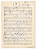 藏品(作品29-3，《白鷺鷥》 手稿  草稿)的圖片