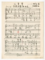 藏品(作品29-3，《白鷺鷥》 手稿  完稿)的圖片