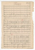 藏品( 《母親》 鋼琴伴奏譜  手稿  完稿)的圖片