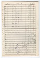 藏品( 《母親》 管弦伴奏譜  手稿  完稿)的圖片