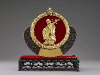 藏品(金壽星連框)的圖片