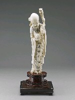 藏品(象牙壽星(二)(含鏡框及底座))的圖片