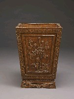 藏品(木雕垃圾筒)的圖片