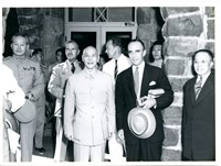 藏品(胡崇賢攝蔣中正總統接見美國國務卿杜勒斯與隨員8)的圖片