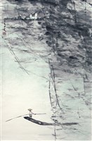 藏品(靈秀的溪口)的圖片