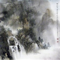 藏品(秋山烟雨)的圖片
