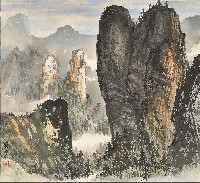 藏品(黃山清涼台)的圖片