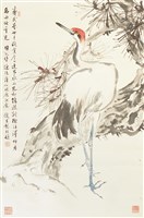 藏品(松鶴遐齡圖)的圖片