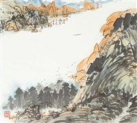 藏品(江流斷岸)的圖片