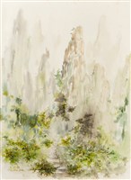 藏品(黃山煙雨)的圖片