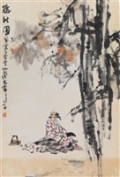 藏品(聽秋圖)的圖片