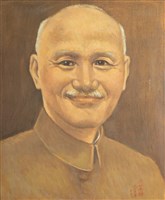 藏品(總統 蔣公油畫像)的圖片