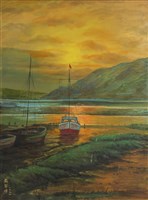 藏品(淡水暮色)的圖片