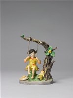 藏品(女孩盪鞦韆)的圖片