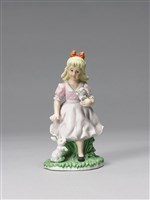 藏品(家庭系列/女孩與兔子)的圖片