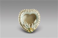 藏品(雙鴿心形相框)的圖片