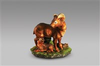 藏品(大角羊母子)的圖片