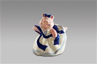 藏品(卡通豬餐巾架)的圖片