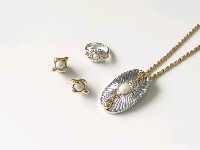 藏品(雲朵--項鍊、戒子、耳環)的圖片