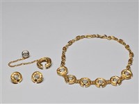 藏品(日安巴黎--項鍊、別針、耳環)的圖片