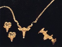 藏品(草原記憶--項鍊、手鐲、耳環)的圖片