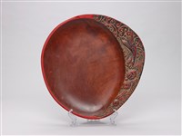 藏品(木雕漆盤)的圖片