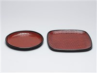 藏品(藍胎漆盤)的圖片