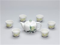 藏品(木蓮花餐具組)的圖片