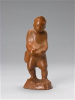 藏品(頑童系列之二/捧水果)的圖片