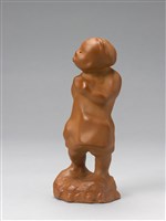 藏品(頑童系列之三/抱水果)的圖片