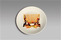 藏品(原住民裝飾盤/木梳)的圖片