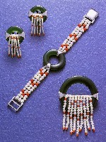 藏品(緣--手鍊、胸針、耳環)的圖片