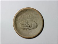 藏品(臥牛盤)的圖片