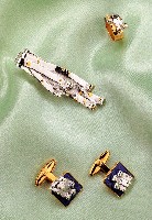 藏品(潮浪王子--領帶夾、戒指、袖扣)的圖片