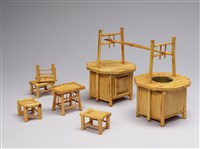 藏品(迷你竹家具－擔仔麵組)的圖片